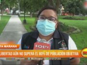 La Libertad: La región aún no supera el 80% de población vacunada con tercera dosis