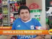 Continúa en alza el precio del aceite