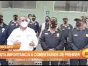 Chiclayo: Ministro del Interior resta importancia a comentarios de premier Torres