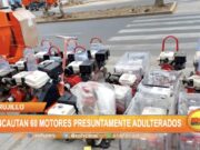 Trujillo: Incautan 60 motores presuntamente adulterados
