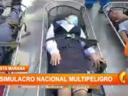 Hoy se desarrolló el Simulacro Nacional Multipeligro