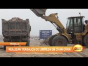 Trujillo: Realizan trabajos de limpieza en Chan Chan