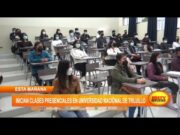 Trujillo: Inician clases presenciales en la Universidad Nacional de Trujillo