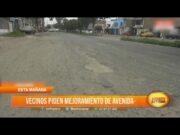 Av. América Norte: Vecinos piden mejoramiento de las pistas