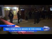 Tres crímenes en menos de dos horas en Trujillo