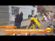 Chiclayo: Cerca de cien reos realizan campaña de limpieza