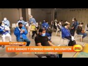 Cajamarca: Este sábado y domingo habrá vacunatón