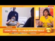 Trujillo: Candidata por el partido Fortaleza Perú plantea sus propuestas