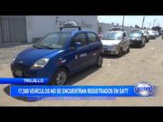 Trujillo: 17, 500 vehículos no se encuentran registrados en SATT