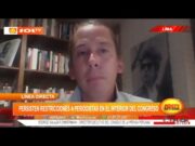 Consejo de la Prensa pide al Congreso permitir el ingreso de periodistas al hemiciclo