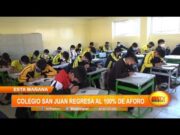 Trujillo: Colegio San Juan regresa al 100% de aforo