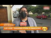 Trujillo: Más de 70 mil adultos mayores faltan vacunarse con tercera dosis