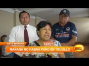 Trujillo: No habrá paro de transportistas este 4 de mayo