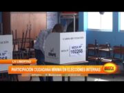La Libertad: Participación ciudadana mínima en elecciones internas