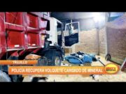 Trujillo: Policía recupera volquete cargado de mineral