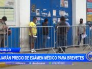 Trujillo: Bajarán precio de examen médico para brevetes