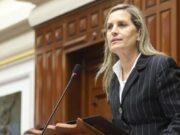 Denuncian por sedición a la presidenta del Congreso tras filtración de audios