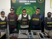 PNP informa desarticulación de B.C. «Los Rapiñas del Mall Aventura Plaza»