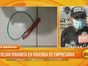 Víctor Larco: Dejan dinamita en vivienda de empresaria