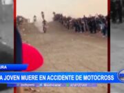 Piura: Una joven muere en accidente de motocross