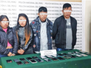 PNP informa captura de sujetos acusados de robar celulares en concierto