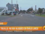 No hay bloqueos en el óvalo Larco larco-paro-trujillo-lalibertad