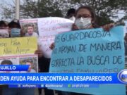Trujillo: Piden ayuda para encontrar a desaparecidos en alta mar