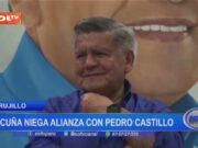 Trujillo: Acuña niega alianza con Pedro Castillo
