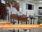 Rinden homenaje a escritora Teresa Guerra García