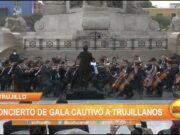 Día de la Bandera: Concierto de gala cautivó a trujillanos