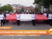 Cajamarca: Con actividades protocolares celebran Día de la Bandera