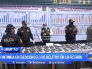 La Libertad: Continúa en descenso los delitos en la región