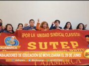 Cajamarca: Trabajadores de educación se movilizarán el 28 de junio