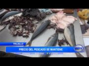 Trujillo: Precio del pescado se mantiene