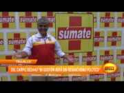 Del Carpio Sedano: «Mi gestión será sin revanchismo político»