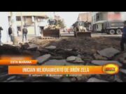 Trujillo: Inician mejoramiento de las pistas del jirón Zela