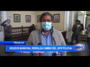 Trujillo: Regidor Municipal respalda cambio del jefe policial