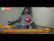 Banco de Sangre Regional de ESSALUD presenta un déficit de unidades globulares