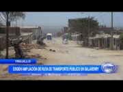 Trujillo: Exigen ampliación de ruta de transporte público en Salaverry