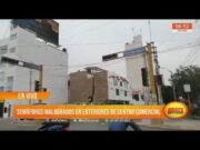 Semáforos en exteriores de centro comercial continúan sin funcionar