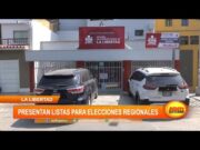La Libertad: Presentan listas para elecciones regionales