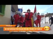 Trujillo: se esfuerzan por pasar día del padre en familia