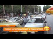 Piura: taxistas participarán de paro de transportistas regional