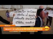 Trujillo: Familias del sector «Los 4 Suyos» protestan por contaminación