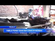 Trujillo: familia pierde todas sus cosas en incendio