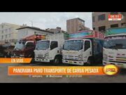 Panorama paro de transportistas de carga pesada