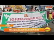 Pobladores piden que se declare en emergencia la provincia de Pataz