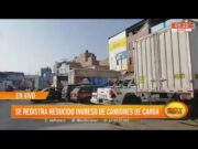 Trujillo: Disminuye llegada de camiones de carga al mercado La Hermelinda