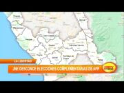 La Libertad: JNE desconoce elecciones complementarias de APP