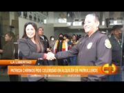 La Libertad: Patricia Chirinos pide celeridad en alquiler de patrulleros